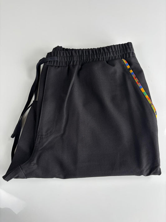 Ohemaa Women Scrub Pants - Black