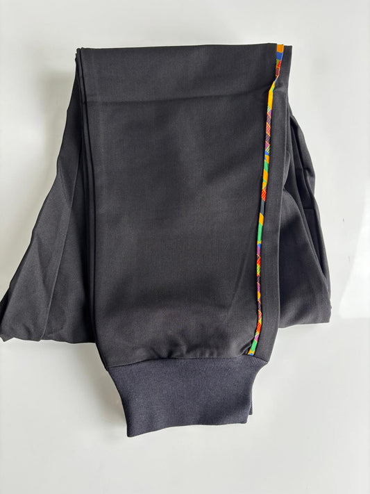 Ohene Men Scrub Joggers - Black