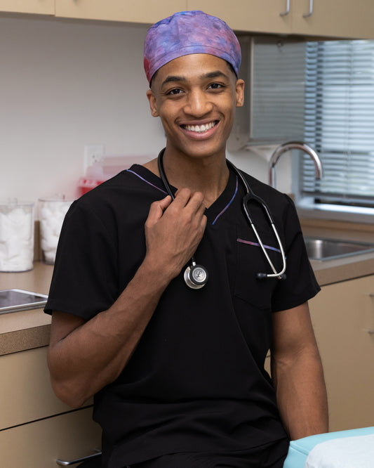 Aurora Unisex Scrub Cap ✨